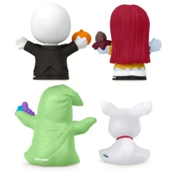 Mattel Pesadilla Antes De Navidad^Pesadilla antes de Navidad Pack 4 Minifiguras Little People
