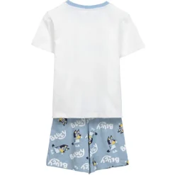 New Pijama Corto Bluey 100% Algodón para Niños Niños Ropa Y Téxtil: Cosas Que Ponerse Para Niños