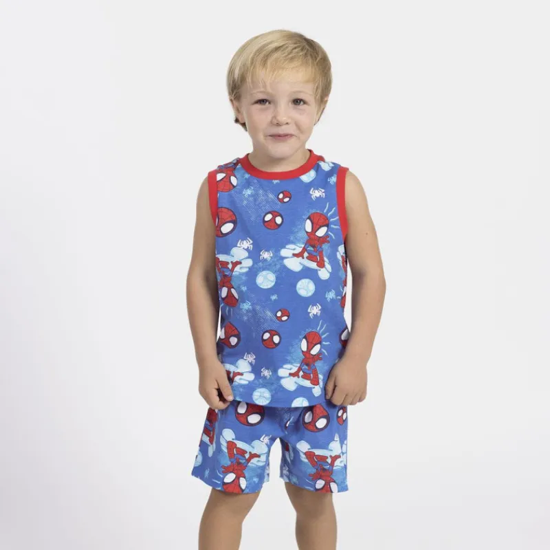 Niños Cerdá Kids Ropa Y Téxtil: Cosas Que Ponerse Para Niños ^Pijama Corto Infantil Spidey: Comodidad y Diversión