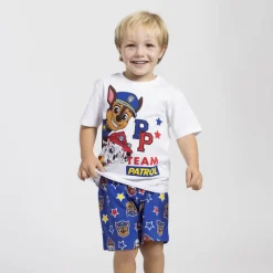 Niños Cerdá Kids Ropa Y Téxtil: Cosas Que Ponerse Para Niños ^Pijama Corto Single Jersey Paw Patrol