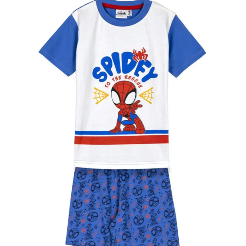 Niños Cerdá Kids Ropa Y Téxtil: Cosas Que Ponerse Para Niños ^PIJAMA CORTO SINGLE JERSEY SPIDEY