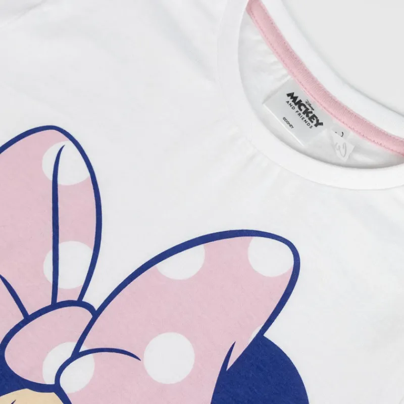 Niños Cerdá Kids Disney Para Niñas|Ropa Y Téxtil: Cosas Que Ponerse Para Niños ^PIJAMA CORTO SINGLE JERSEY MINNIE