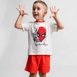 Niños Cerdá Kids Marvel Y Dc Para Niños|Ropa Y Téxtil: Cosas Que Ponerse Para Niños ^Pijama Corto Spiderman Bebé