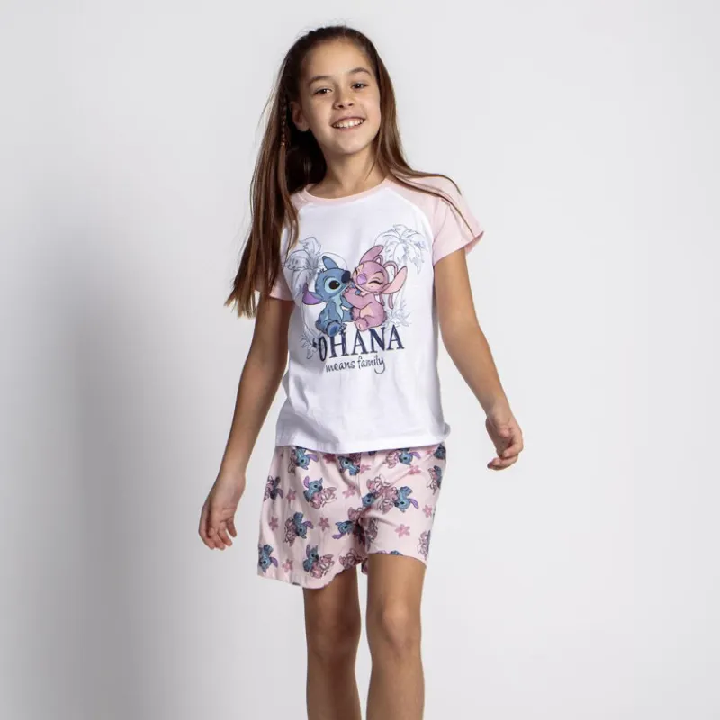 Cerdá Kids Stitch Kids|Ropa Y Téxtil: Cosas Que Ponerse Para Niños ^Pijama infantil corto de Stitch