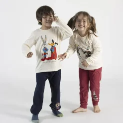 New Pijama infantil largo Warner Bros 100 años Niños Ropa Y Téxtil: Cosas Que Ponerse Para Niños