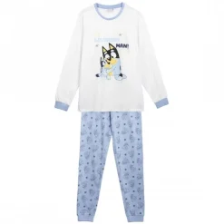 Cerdá Adult Bluey^Pijama Largo adultos Bluey - Comodidad y Estilo para Descansar