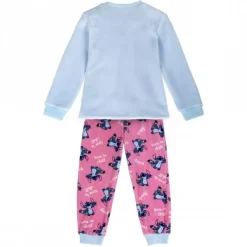 Hot Pijama Largo Coral Fleece Aplicaciones Stitch Niños Niños Disney Para Niñas|Ropa Y Téxtil: Cosas Que Ponerse Para Niños
