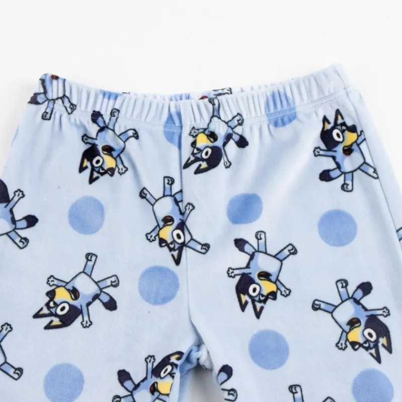 Discount Pijama Largo Coral Fleece Bluey 100% Poliéster para Niños Niños Ropa Y Téxtil: Cosas Que Ponerse Para Niños |Bluey