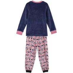 Niños Cerdá Kids Disney Para Niñas|Ropa Y Téxtil: Cosas Que Ponerse Para Niños ^Pijama Largo Coral Fleece con Aplicaciones de Minnie