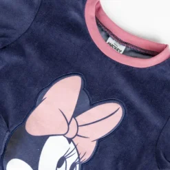 Niños Cerdá Kids Disney Para Niñas|Ropa Y Téxtil: Cosas Que Ponerse Para Niños ^Pijama Largo Coral Fleece con Aplicaciones de Minnie