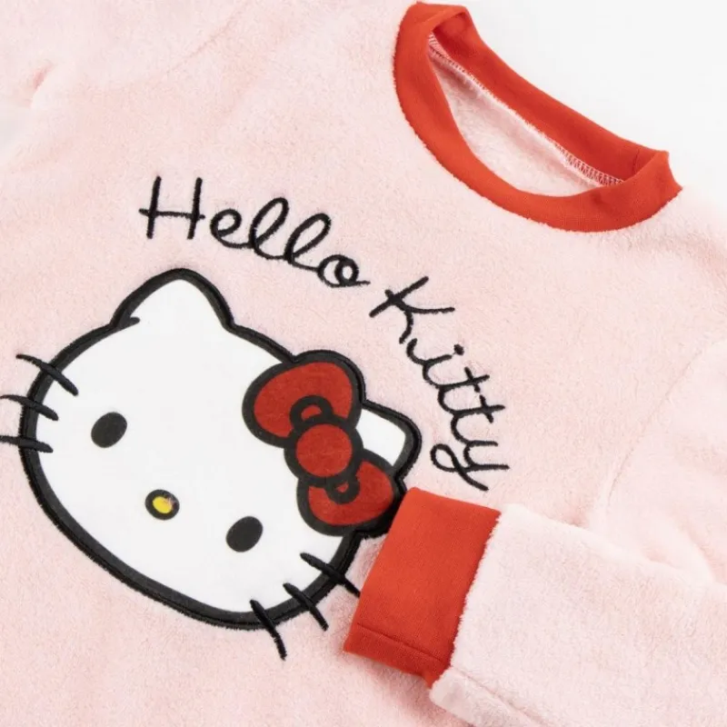 Online Pijama Largo Coral Fleece Hello Kitty 6-12 Años Niños Disney Para Niñas|Ropa Y Téxtil: Cosas Que Ponerse Para Niños