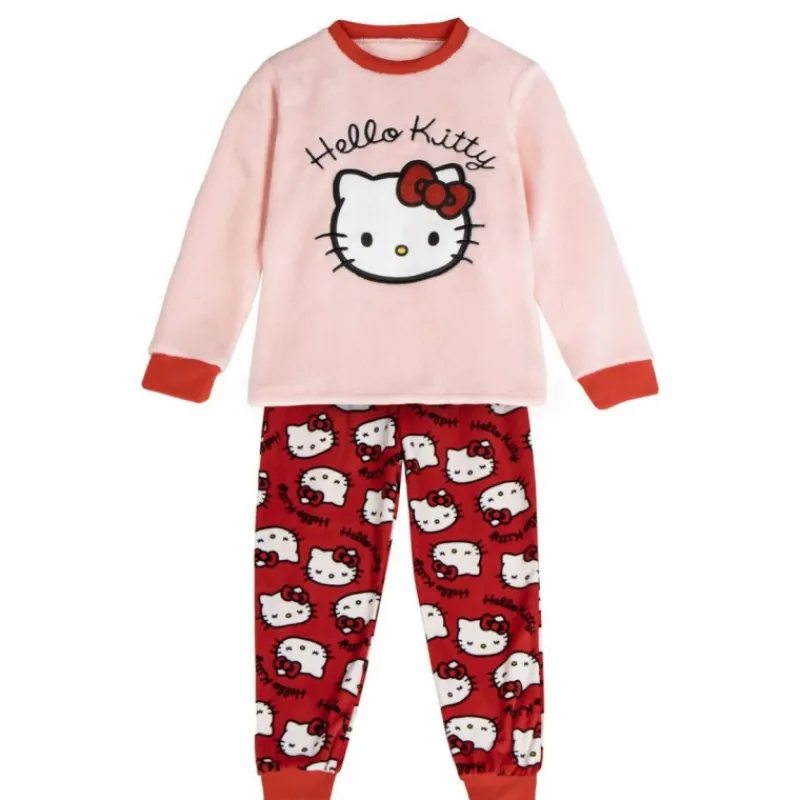 Online Pijama Largo Coral Fleece Hello Kitty 6-12 Años Niños Disney Para Niñas|Ropa Y Téxtil: Cosas Que Ponerse Para Niños