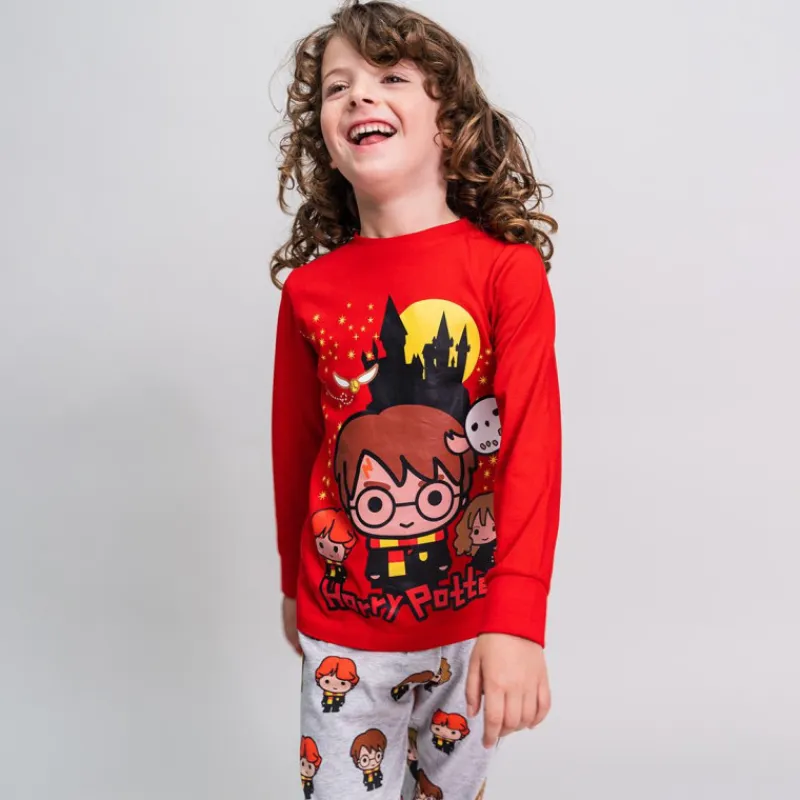 Outlet Pijama Largo Harry Potter Infantil Niños Harry Potter Para Niños|Ropa Y Téxtil: Cosas Que Ponerse Para Niños