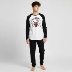 Cerdá Adult Stranger Things^Pijama Largo Hellfire Club Stranger Things