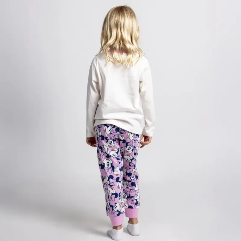 Niños Cerdá Kids Disney Para Niñas|Ropa Y Téxtil: Cosas Que Ponerse Para Niños ^Pijama Largo infantil Jersey Minnie Mouse Disney