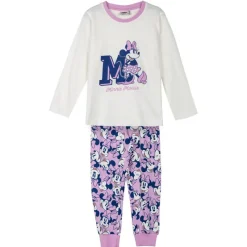 Niños Cerdá Kids Disney Para Niñas|Ropa Y Téxtil: Cosas Que Ponerse Para Niños ^Pijama Largo infantil Jersey Minnie Mouse Disney