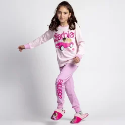 New Pijama Largo infantil Single Jersey de Barbie Niños Ropa Y Téxtil: Cosas Que Ponerse Para Niños