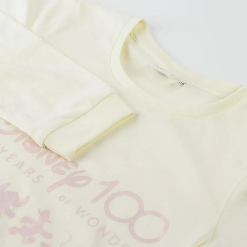 Niños Cerdá Kids Ropa Y Téxtil: Cosas Que Ponerse Para Niños ^Pijama largo jovenes Disney 100 aniversario rosa