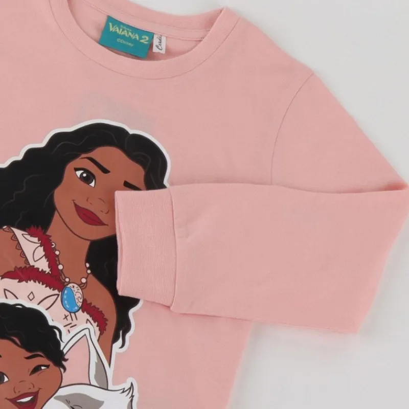 Pijama Largo Moana Niñas 3-6 Años Niños Disney Para Niñas|Ropa Y Téxtil: Cosas Que Ponerse Para Niños