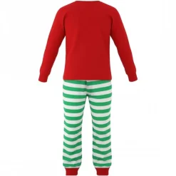 Niños Cerdá Kids Ropa Y Téxtil: Cosas Que Ponerse Para Niños ^Pijama Largo Navideño The Elf para Niños - Algodón y Poliéster