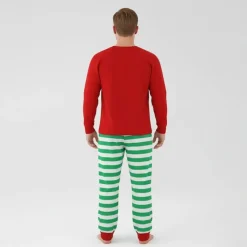 Niños Cerdá Kids Ropa Y Téxtil: Cosas Que Ponerse Para Niños ^Pijama Largo Navideño The Elf para Niños - Algodón y Poliéster