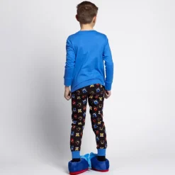 Outlet PIJAMA LARGO SINGLE JERSEY SONIC Niños Ropa Y Téxtil: Cosas Que Ponerse Para Niños