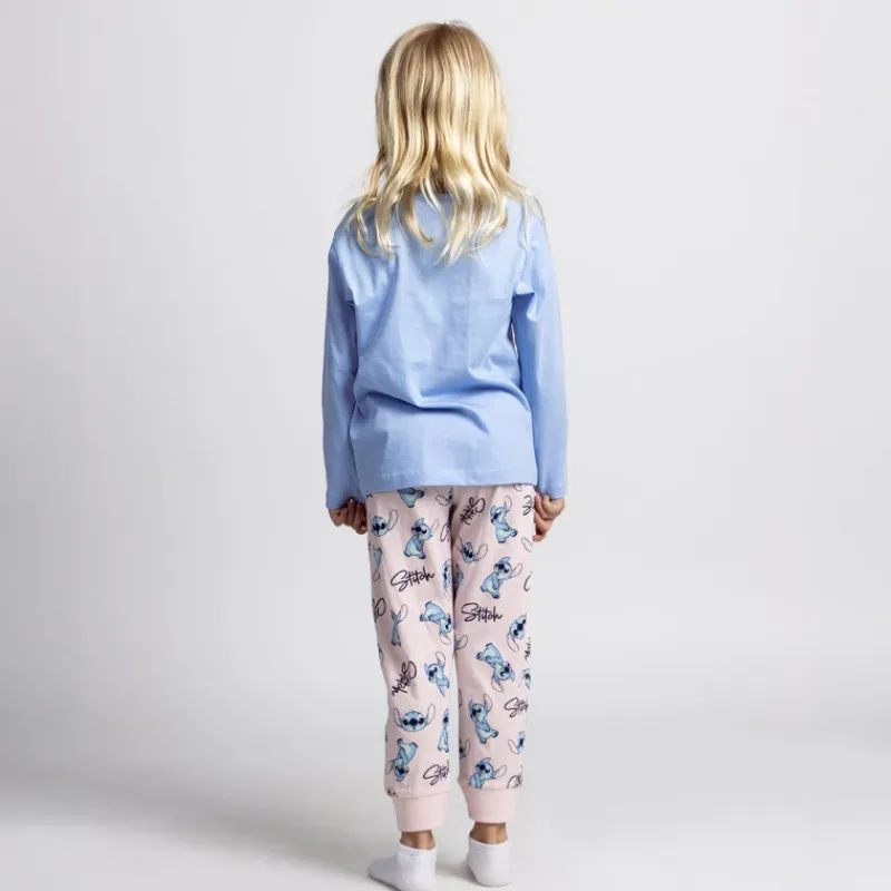 Cerdá Kids Stitch Kids|Ropa Y Téxtil: Cosas Que Ponerse Para Niños ^PIJAMA LARGO SINGLE JERSEY STITCH