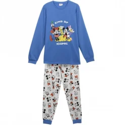 Sale Pijama Largo Single Jersey Mickey Películas Y Personajes De Disney ·Mickey & Minnie