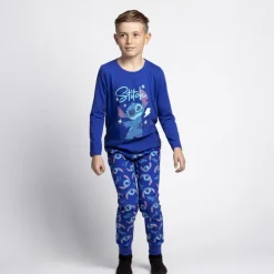 Cerdá Kids Stitch Kids|Ropa Y Téxtil: Cosas Que Ponerse Para Niños ^PIJAMA LARGO SINGLE JERSEY STITCH