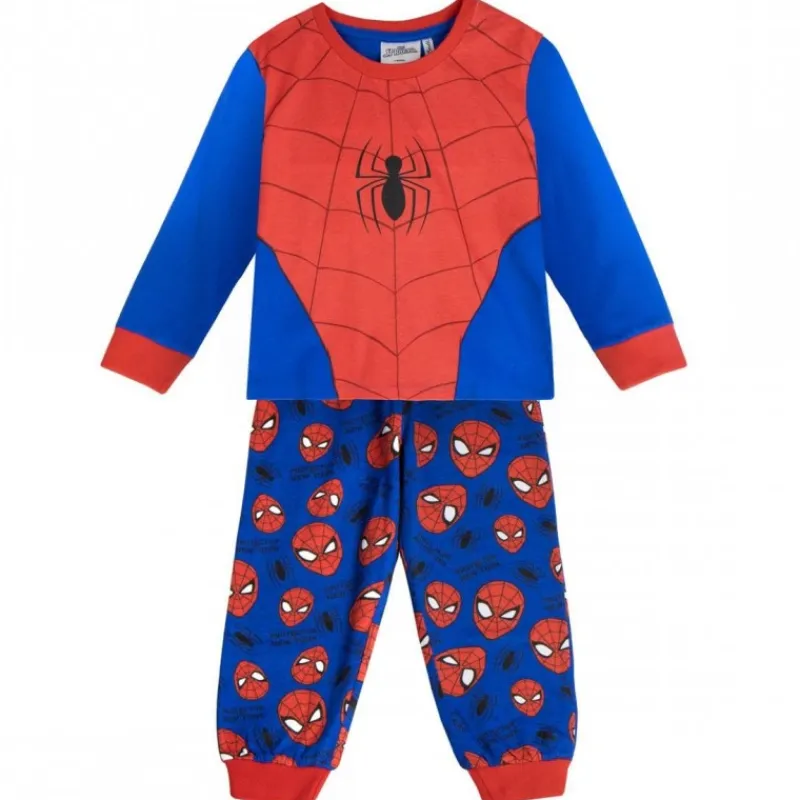 Niños Cerdá Kids Marvel Y Dc Para Niños|Ropa Y Téxtil: Cosas Que Ponerse Para Niños ^Pijama Largo Spiderman de Cotton y Poliéster para Niños