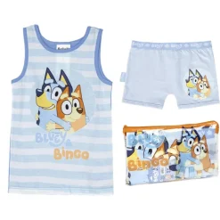 Hot PIJAMA TIRANTES y NECESER BLUEY Niños Ropa Y Téxtil: Cosas Que Ponerse Para Niños |Bluey