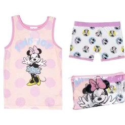 Niños Cerdá Kids Disney Para Niñas|Ropa Y Téxtil: Cosas Que Ponerse Para Niños ^PIJAMA TIRANTES SINGLE JERSEY NECESER MINNIE