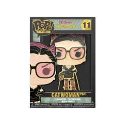 Outlet Pin Esmaltado Pop! Catwoman Regalos De Superhéroes Dc|Complementos Dc