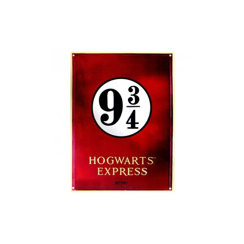 Abystyle Replicas Colección Harry Potter^Placa Metal Hogwarts Express Harry Potter