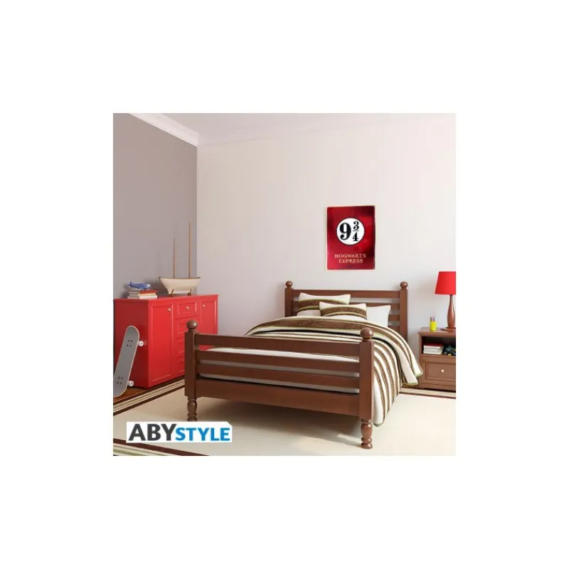 Abystyle Replicas Colección Harry Potter^Placa Metal Hogwarts Express Harry Potter