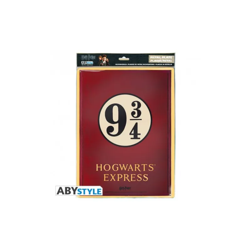 Abystyle Replicas Colección Harry Potter^Placa Metal Hogwarts Express Harry Potter