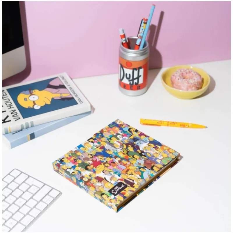 New Planificador Semanal con Notas Adhesivas de The Simpsons Simpsons Y Futurama