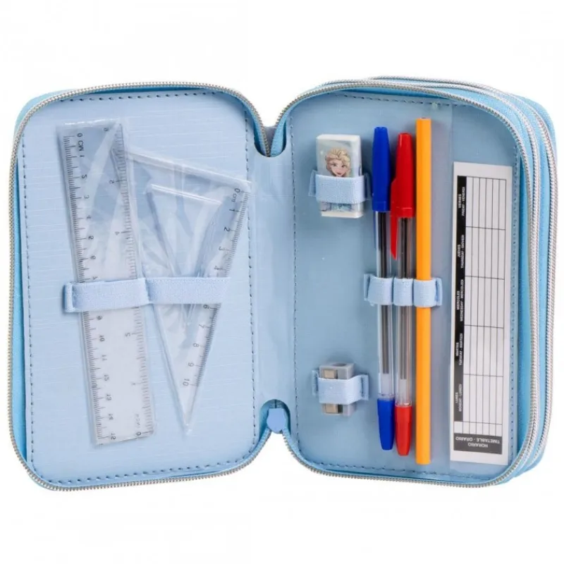 Online Plumier con Accesorios Giotto Frozen Estuche Portatodos Disney Para Niñas|Para El Cole