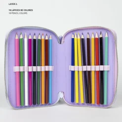 Cerdá Kids Para El Cole|Stitch Kids^PLUMIER CON ACCESORIOS GIOTTO STITCH