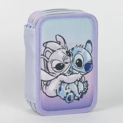 Cerdá Kids Para El Cole|Stitch Kids^PLUMIER CON ACCESORIOS GIOTTO STITCH