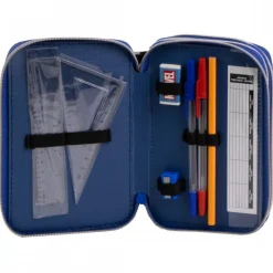 Clearance Plumier Giotto Avengers con Accesorios de Poliester Negro Niños Marvel Y Dc Para Niños|Para El Cole