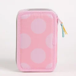 Cerdá Kids Disney Para Niñas|Para El Cole^Plumier Giotto Minnie con Accesorios en Poliéster Rosa