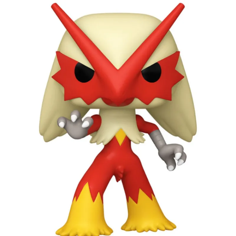 Funko Más Regalos De Pokemon|Regalos Y Coleccionismo Para Gamers - Cosas De Videojuegos Míticos^Pokemon POP! Games Vinyl Figura Blaziken(EMEA) 9 cm