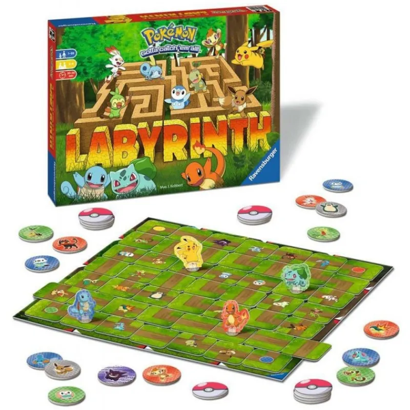Ravensburger Juguetes, Figuras Y Más Regalos Para Peques^Pokémon Juego de Mesa Labyrinth de