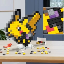 Heo Pikachu|Más Regalos De Pokemon^Pokémon Kit de Construcción MEGA Pikachu Pixel Art