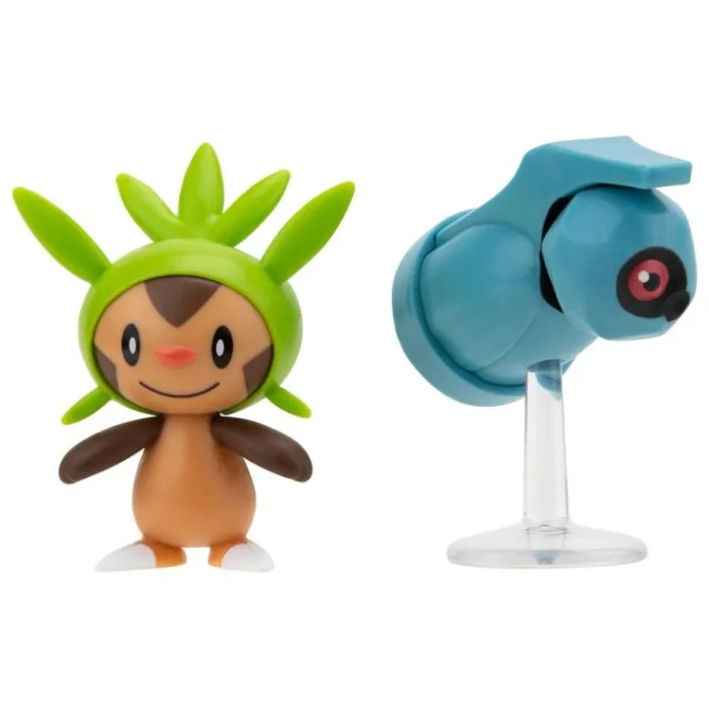 Best Pokémon Pack 2 Figuras Chespin y Beldum 5 cm Juguetes, Figuras Y Más Regalos Para Peques