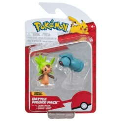 Best Pokémon Pack 2 Figuras Chespin y Beldum 5 cm Juguetes, Figuras Y Más Regalos Para Peques