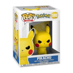 Funko Pikachu|Funko Pop! Pokemon^Pokémon POP! Games Vinyl Figura Grumpy Pikachu 9 cm