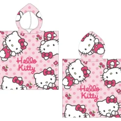 Niños Cerdá Kids Ropa Y Téxtil: Cosas Que Ponerse Para Niños ^Poncho de Microfibra Hello Kitty