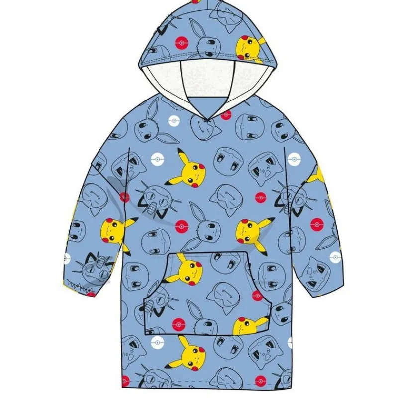 Discount Poncho franela infantil Pokemon Moda Pokemon|Regalos Y Coleccionismo Para Gamers - Cosas De Videojuegos Míticos
